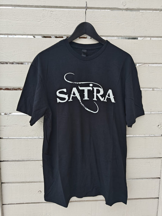 Satra white logo t-shirt